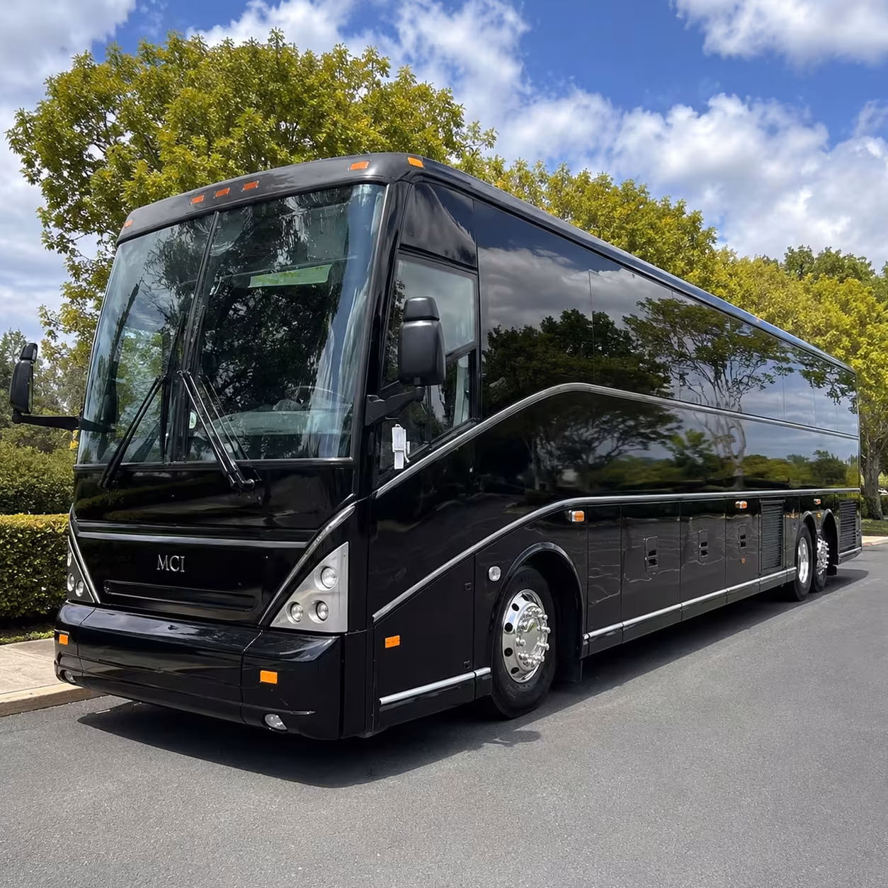 56 passenger charter bus