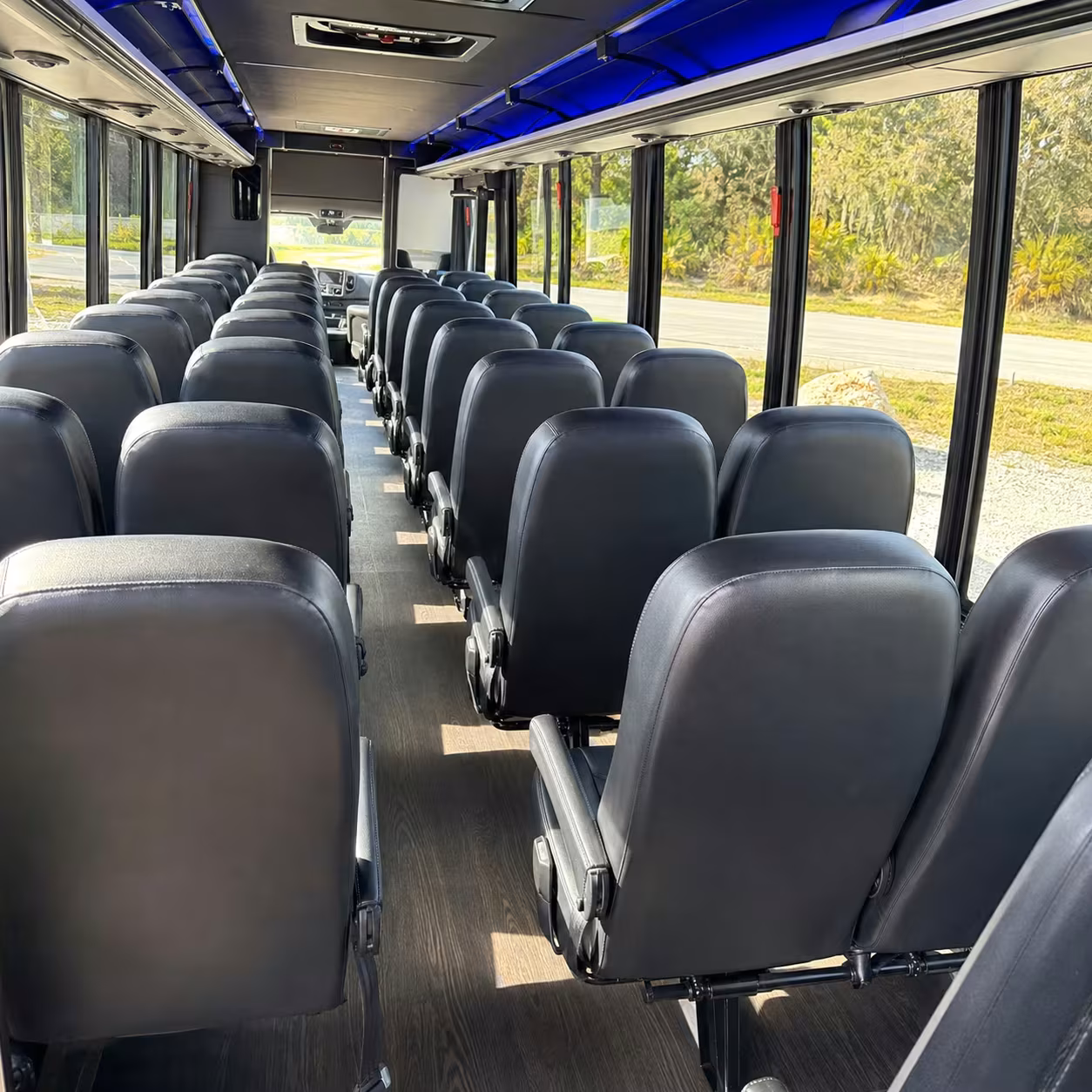 brownsville concert bus rentals