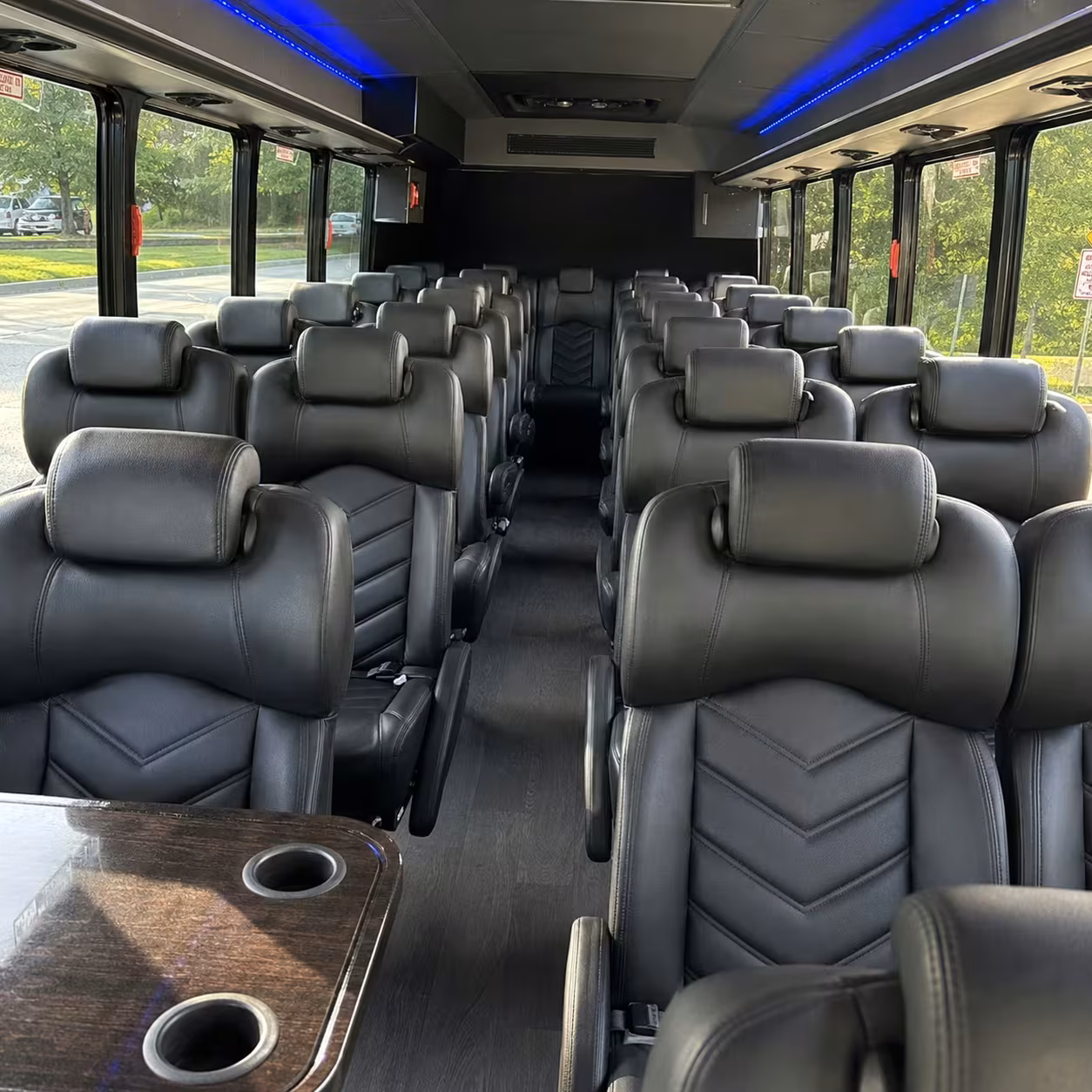 brownsville employee minibus and coach rentals to bro airport
