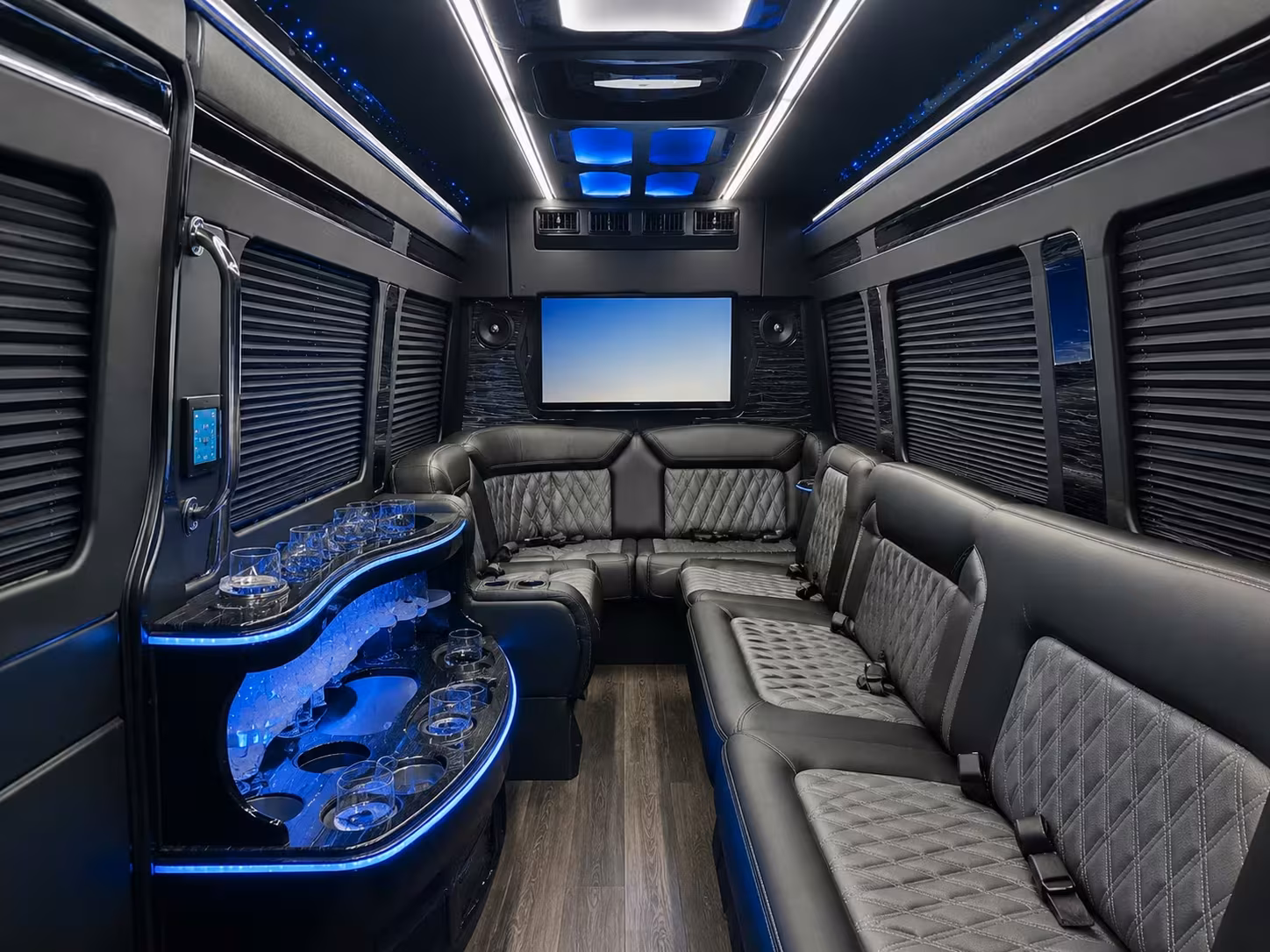 sprinter limousine inside