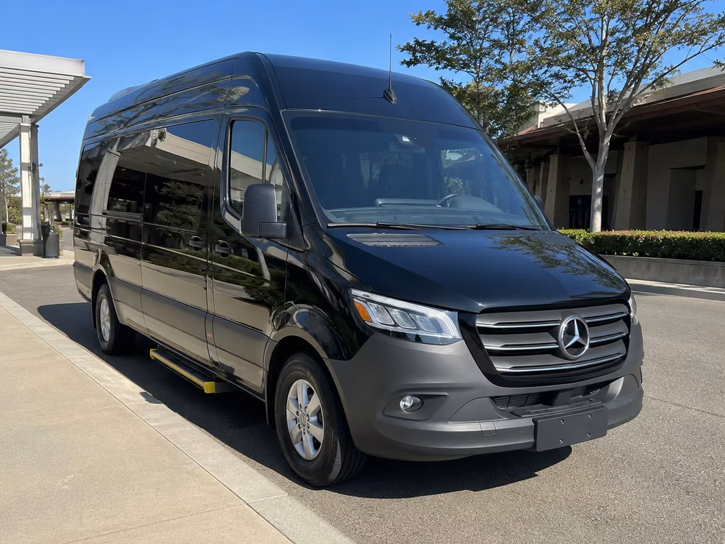 sprinter van with driver