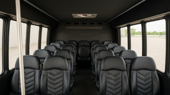 18 passenger minibus interior brownsville