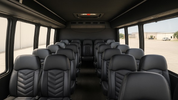 28 passenger minibus interior brownsville