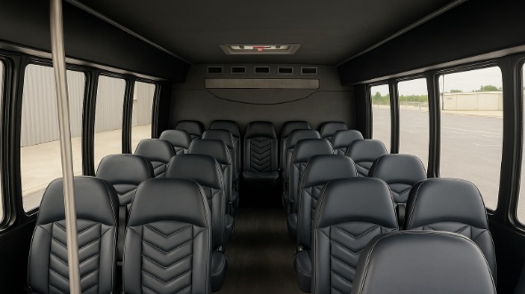 30 passenger minibus interior brownsville