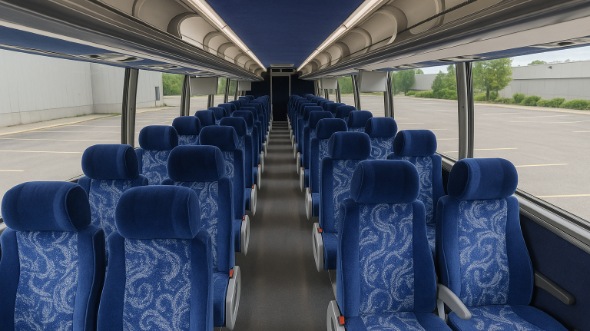 54 passenger charter bus interior brownsville
