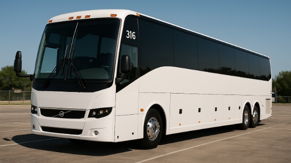 56 passenger charter bus brownsville