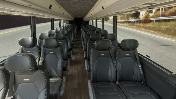 brownsville 25 passenger minibus inside