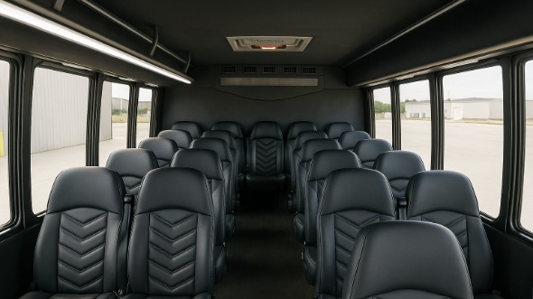 brownsville 30 passenger minibus inside