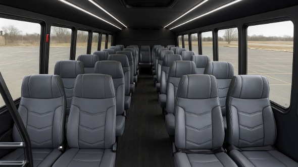 brownsville 35 passenger minibus inside