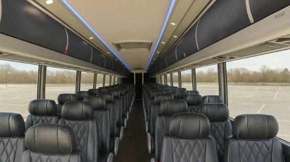 brownsville 50 passenger charter bus rental