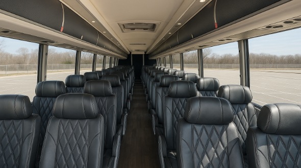 brownsville 54 passenger charter bus rental