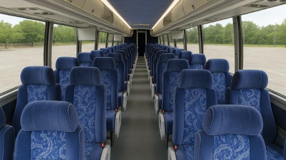 brownsville 55 passenger charter bus rental