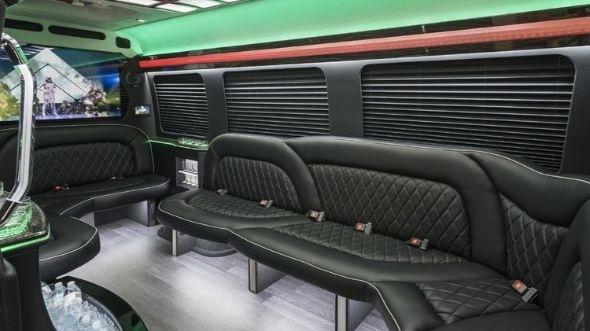brownsville sprinter limo rental inside